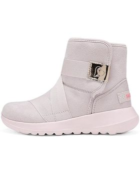 Skechers斯凯奇秋冬女童加绒保暖舒适百搭时尚魔术贴雪地靴88321L