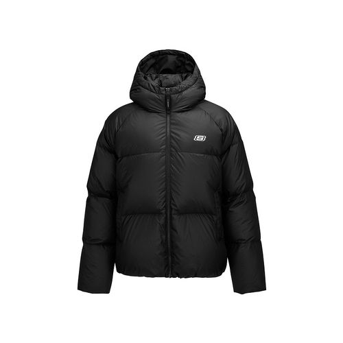 Skechers斯凯奇秋冬女子时尚百搭舒适宽松休闲羽绒服外套L425W100