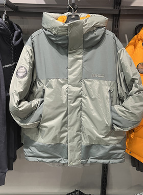 Skechers斯凯奇男士秋冬抗菌抗静电防风短款羽绒服外套L424M001