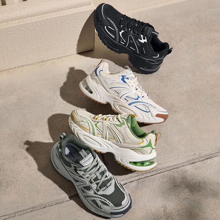 Skechers斯凯奇男女漫月鞋厚底增高百搭老爹鞋183199运动鞋177606