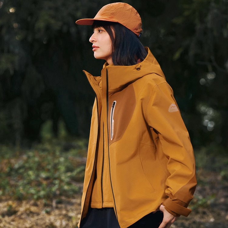 斯凯奇男女户外运动连帽外套