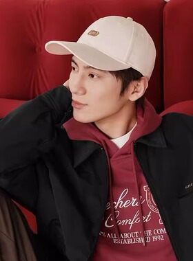 Skechers斯凯奇2026新款韩版情侣简约刺绣休闲百搭鸭舌帽L126U023