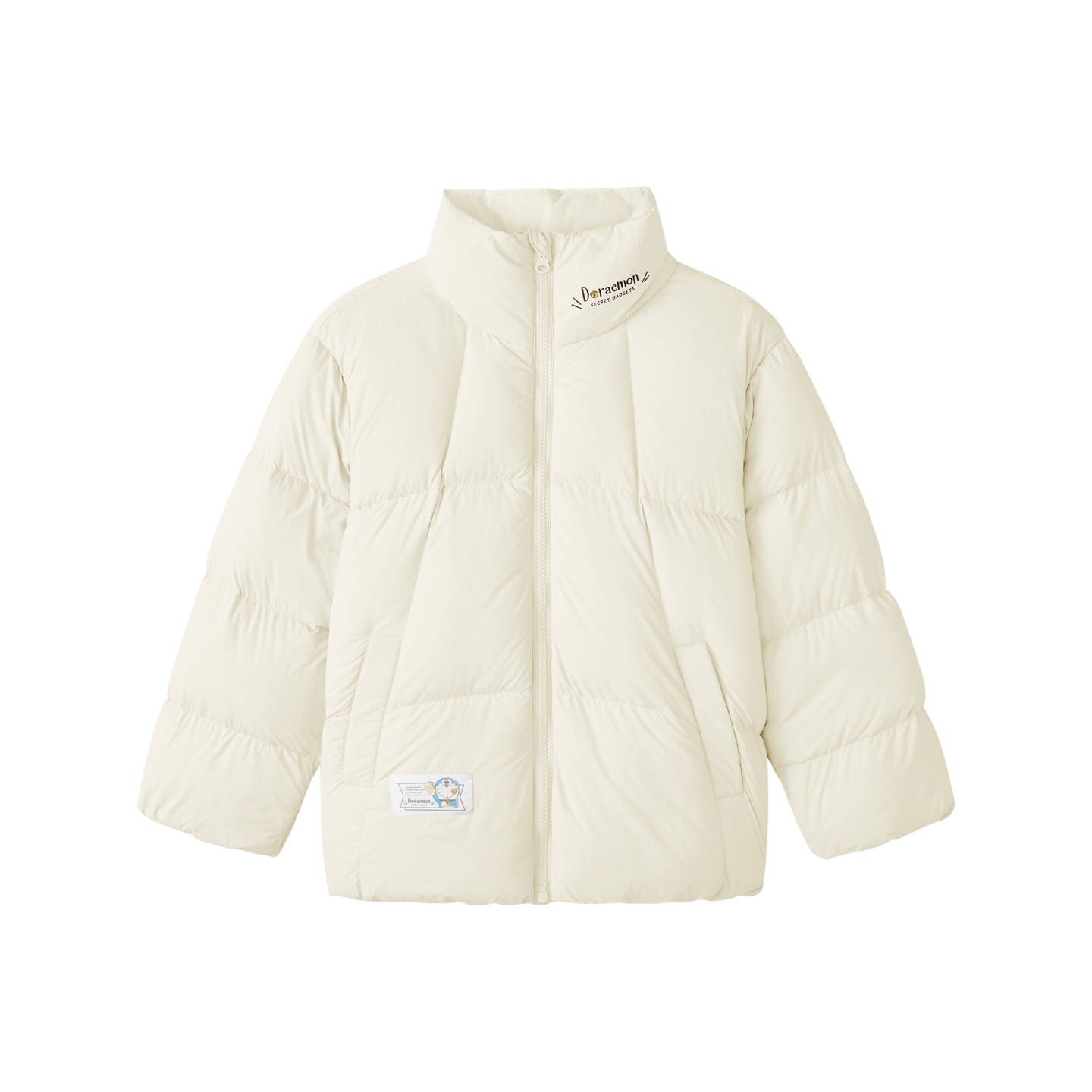 Skechers斯凯奇x哆啦A梦联名儿童秋冬蓄热保暖立领羽绒服L425K092