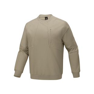 Skechers斯凯奇男士 套头卫衣上衣P425M104 秋冬防泼水保暖运动长袖