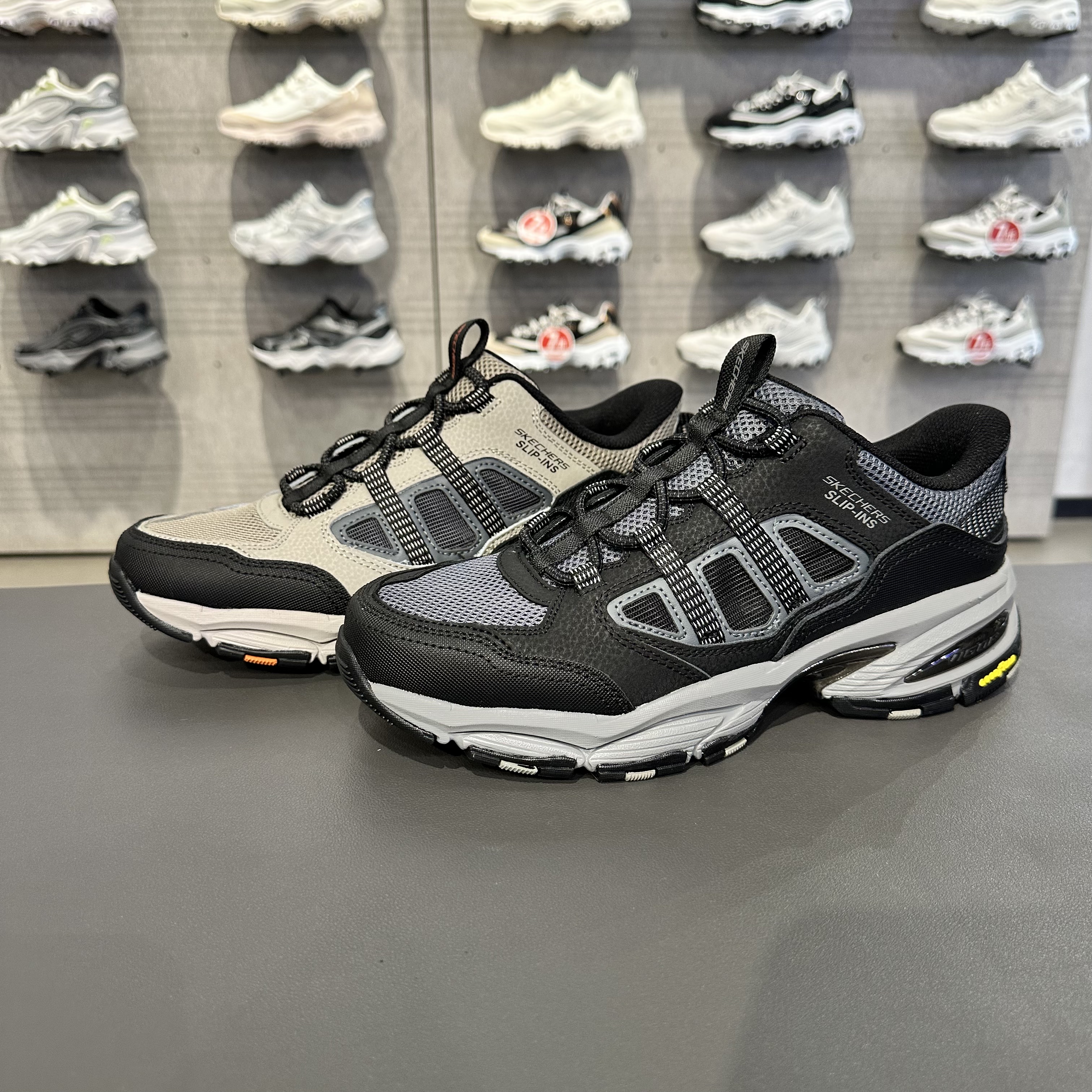 Skechers斯凯奇男士户外登山鞋缓震透气高回弹休闲运动鞋237882