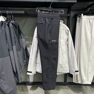 Skechers斯凯奇梁朝伟同款男士防泼水梭织直筒休闲长裤P425M118