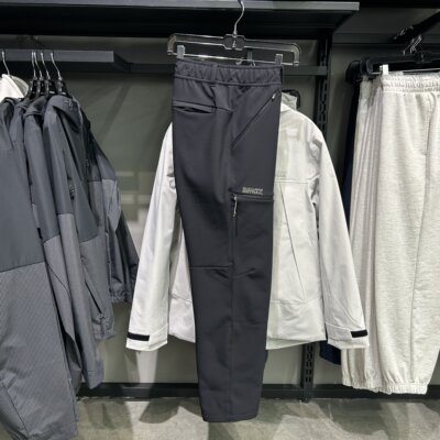 Skechers斯凯奇梁朝伟同款男士防泼水梭织直筒休闲长裤P425M118