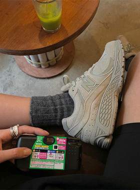 New Balance/NB 2002R系列男女复古慢跑鞋水泥灰运动鞋ML2002RP