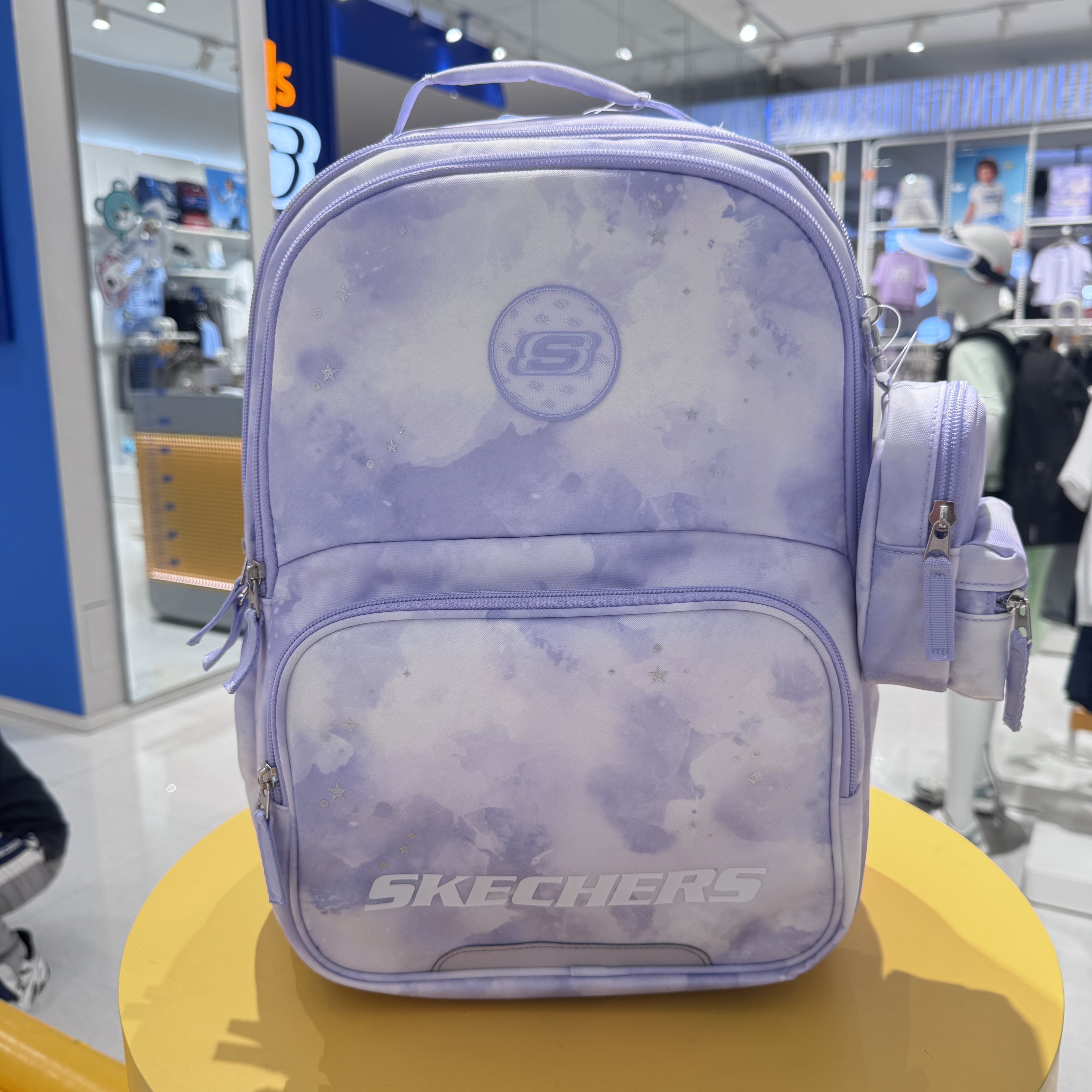 Skechers斯凯奇儿童女童时尚潮流日常通勤休闲风双肩背包L326K036