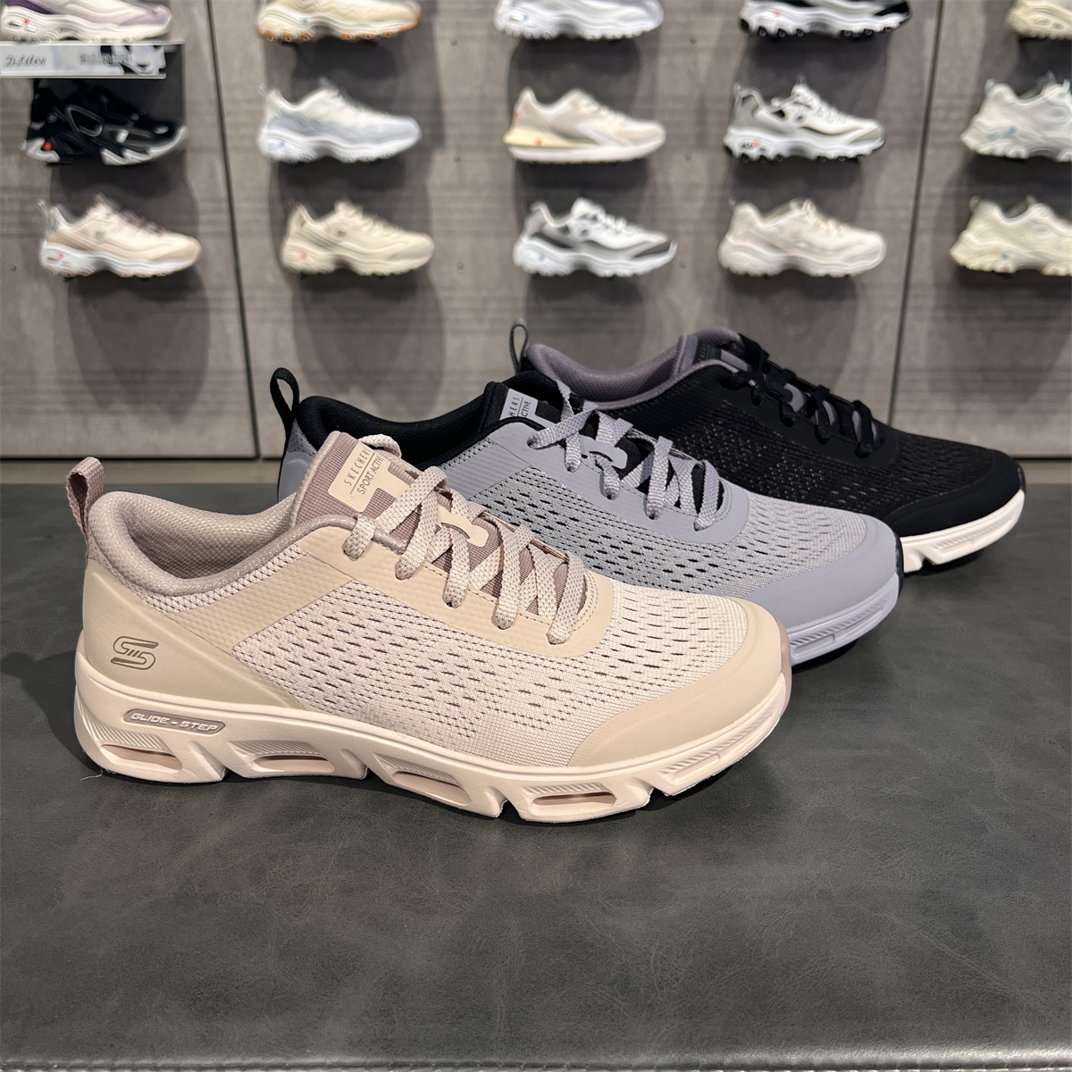 Skechers斯凯奇女透气运动鞋