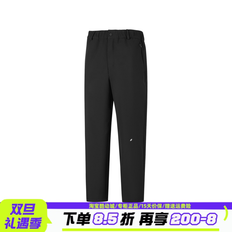 Skechers斯凯奇男士秋冬软壳舒适亲肤加绒保暖梭织长裤P126M044