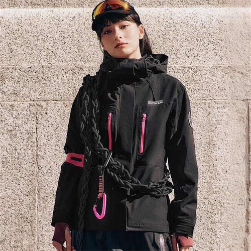 斯凯奇男女户外运动冲锋衣外套