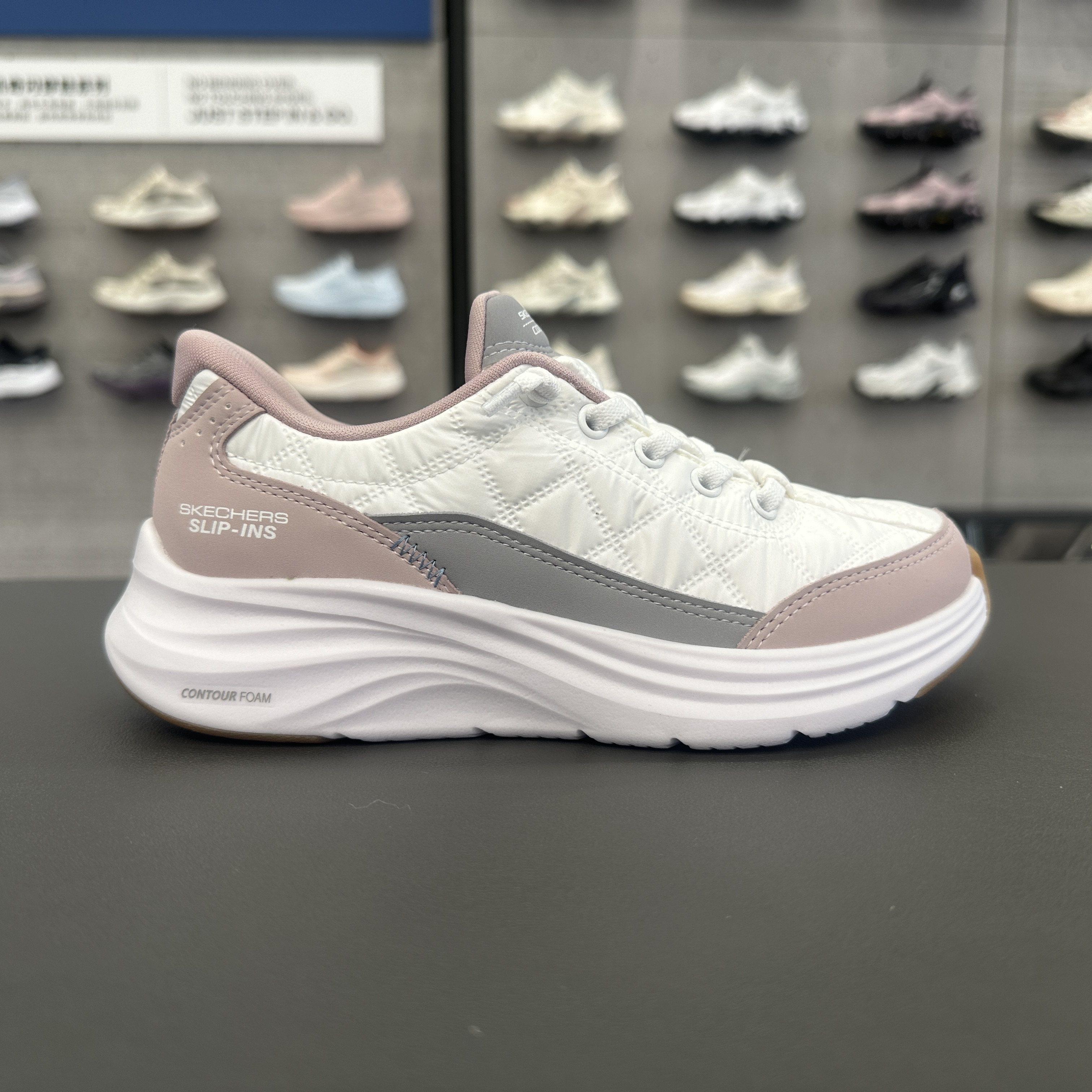 Skechers斯凯奇儿童云感闪穿鞋一脚蹬轻质403892L运动鞋303949L