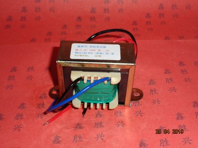 30W音频广播定压壁挂音箱吸顶喇叭70V100V转24Ω音柱线间变压器