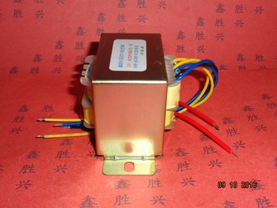 多媒体有音箱源功放音响低音炮变压器双18V/9V通用H18M57×37P2