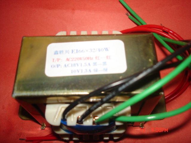 汕头鑫胜兴牌电焊机跑步机40W220V转18V10V23V10V变压器EI66×32