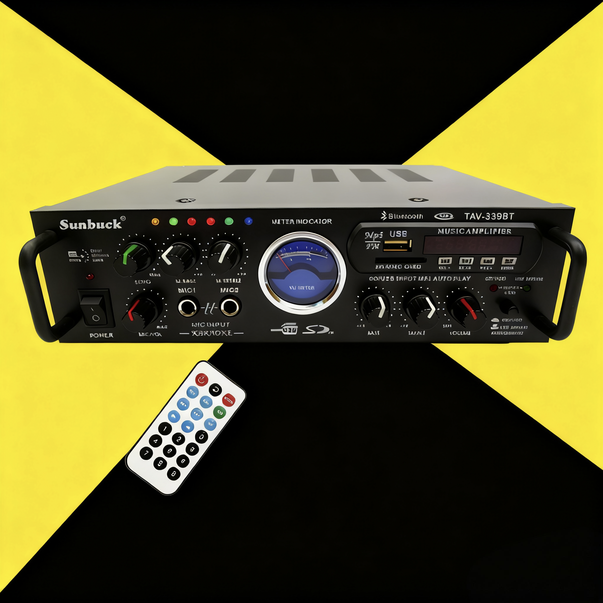 TAV-339BT 欧规美规蓝牙大功率音箱功放器220伏插卡功放