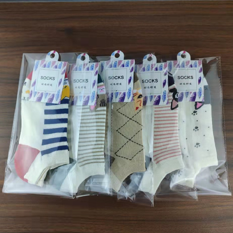 棉船袜子可爱女袜女防臭、吸汗棉