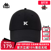 休闲百搭简约刺绣棒球帽K0GX8MB11 新款 Kappa卡帕男女同款 2026夏季