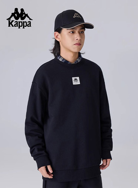 Kappa卡帕男装女装2025春季新款运动休闲简约百搭卫衣K0FW2WT93D