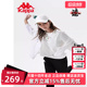 K0D42MK40 运动休闲连帽透气针织空调衫 Kappa卡帕女子春季 新款