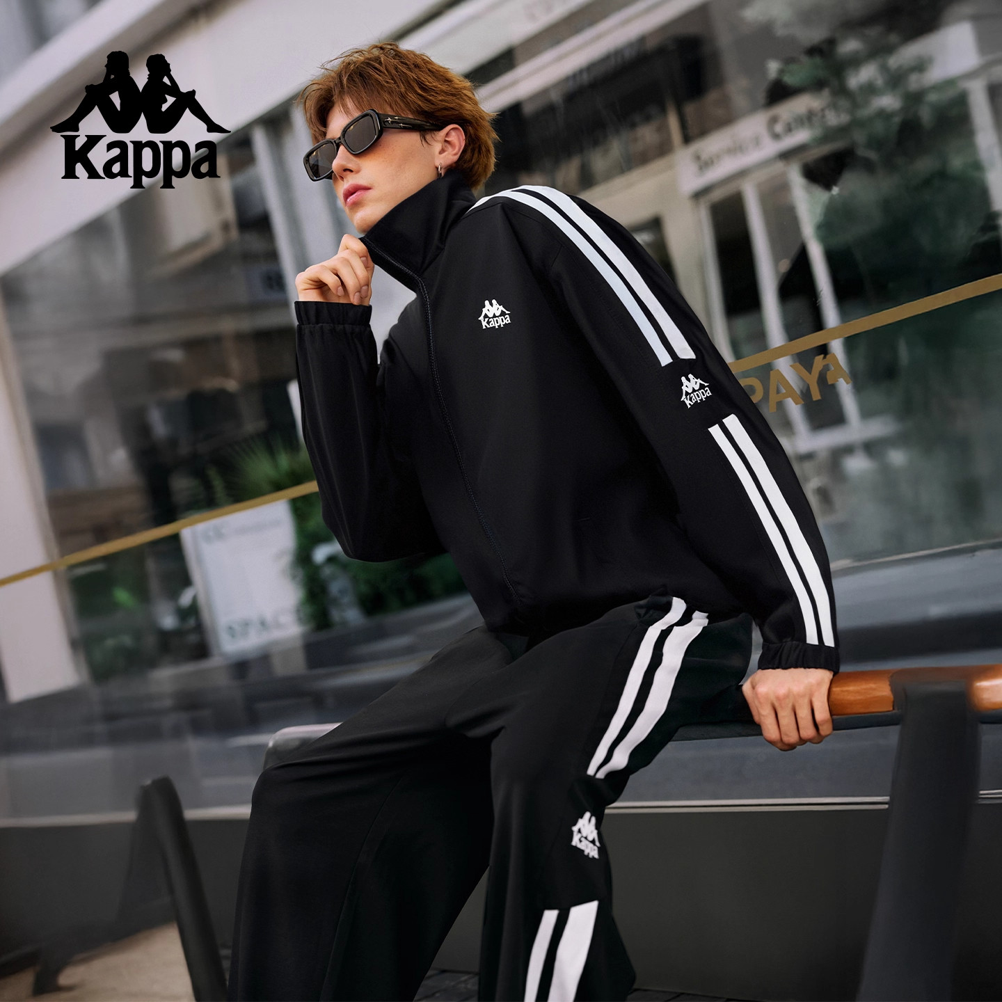 Kappa卡帕男女立领外套