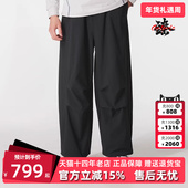 2025秋季 新款 ESS Adidas阿迪达斯三叶草男裤 PARACHUTE长裤 KD4295