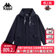 新款 2025冬季 户外运动保暖连帽棉服KPCJDMM18 女装 Kappa卡帕男装
