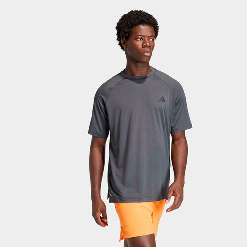 Adidas阿迪达斯男装2026秋季新款TECHESS TEE运动休闲短袖KS5577