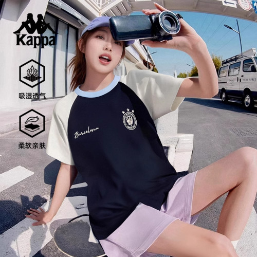 Kappa卡帕简约百搭短袖T恤