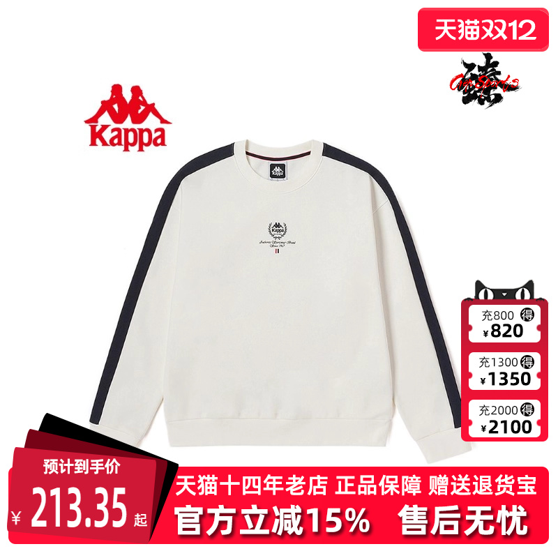 kappa卡帕女圆领套头衫