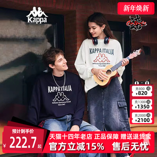 女装 复古针织套头衫 2025秋季 美式 K0FY2WT09D 新款 Kappa卡帕男装