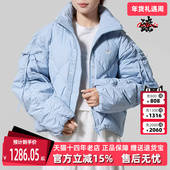 2025冬季 新款 BOW Adidas阿迪达斯三叶草女装 COM DOWN羽绒服KC2612