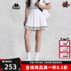 kappa卡帕女裙夏季 运动休闲简约舒适高腰百褶裙K0E42QQ02 新款