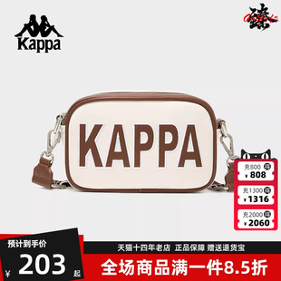 简约百搭复古斜挎单肩包 K0F28BD10 新款 Kappa卡帕女包2025春季
