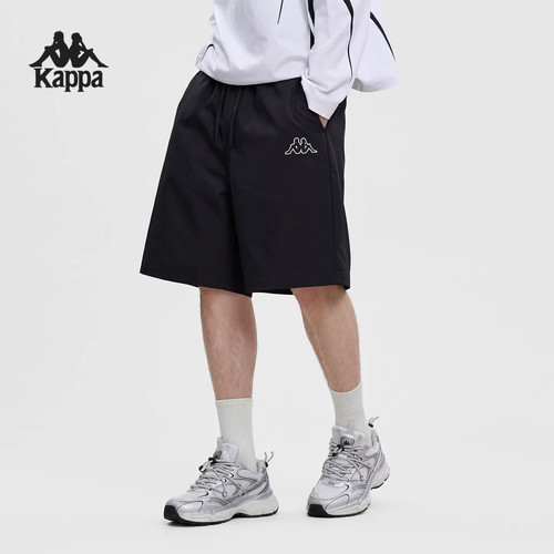 Kappa卡帕男裤2026夏季新款运动休闲百搭宽松透气短裤K0G32DY32D