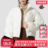 2025冬季 新款 BOW Adidas阿迪达斯三叶草女装 COM DOWN羽绒服KC2611