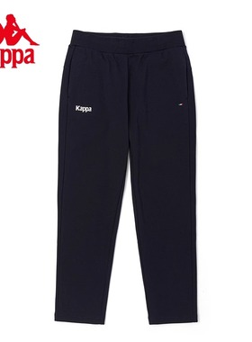 Kappa卡帕女裤冬季新款加绒加厚运动休闲裤K0C82AK07