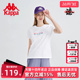 运动休闲半袖 新款 上衣K0C42TD09 2024夏季 Kappa卡帕女圆领短袖