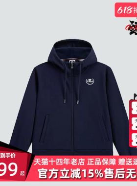 Kappa卡帕女装冬季秋季新款针织运动复古卫衣外套K0E82MK20