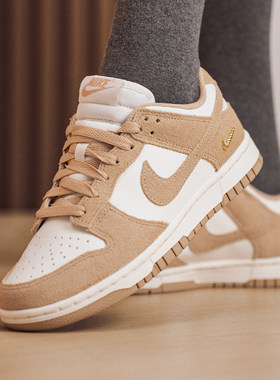 Nike耐克女鞋2026春季新款WMNS DUNK LOW复古运动休闲板鞋IO4244