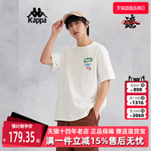 简约运动休闲印花短袖 新款 T恤K0E52TD13 夏季 kappa卡帕男装