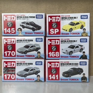 日版TOMY 多美卡 tomica头文字D AE86 FC FD RX-7 GTR32 S13 Mr2