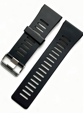 时刻美手表1362/1363型号同款配套表带橡胶表带