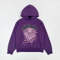 Deep Purple Diamond Spider Web