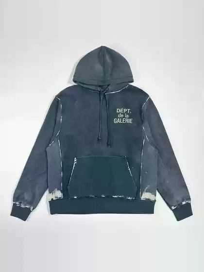 Gallery Depy Reversible French Reversible Washed and Distressed Wasteland Sweatshirt Hoodie