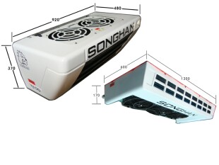 冷藏运输厢式卡车改装 车用制冷可选停车插电制冷220V/380V打冷