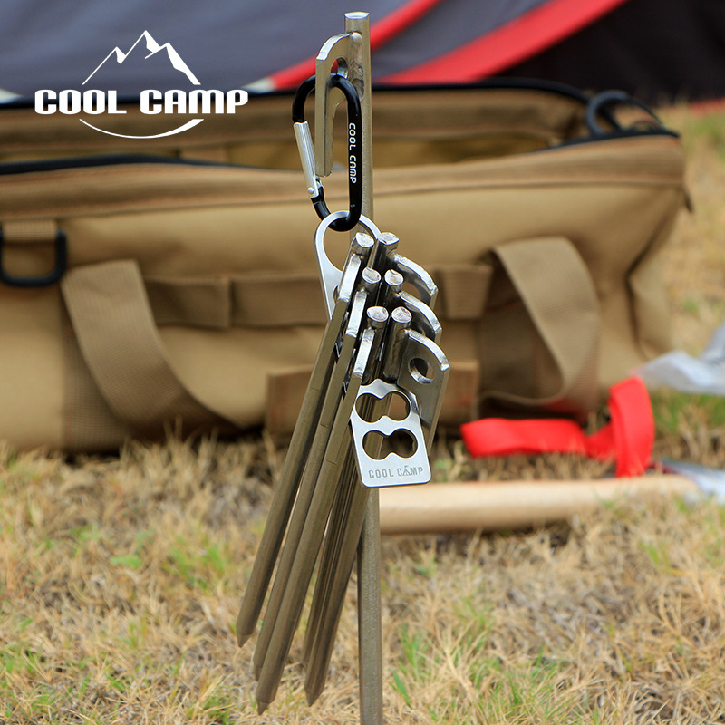 户外露营帐篷钉收纳器地钉不锈钢