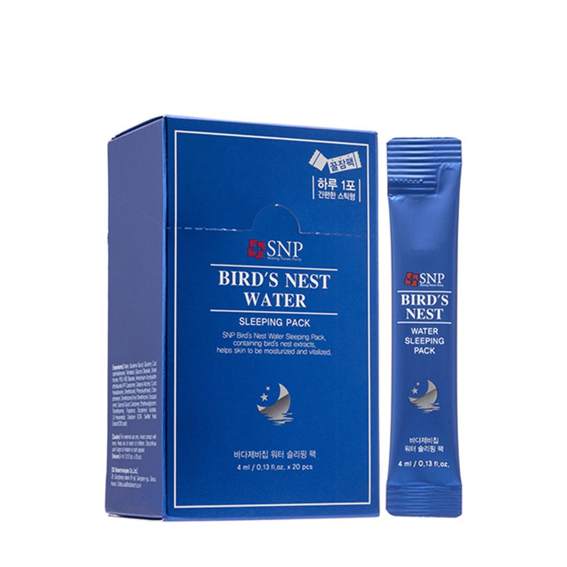 SNP爱神菲海洋燕窝补水面膜