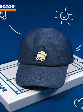 威克多VICTOR胜利羽毛球运动帽Wingo&Corko吉祥物系列VC2603WAC